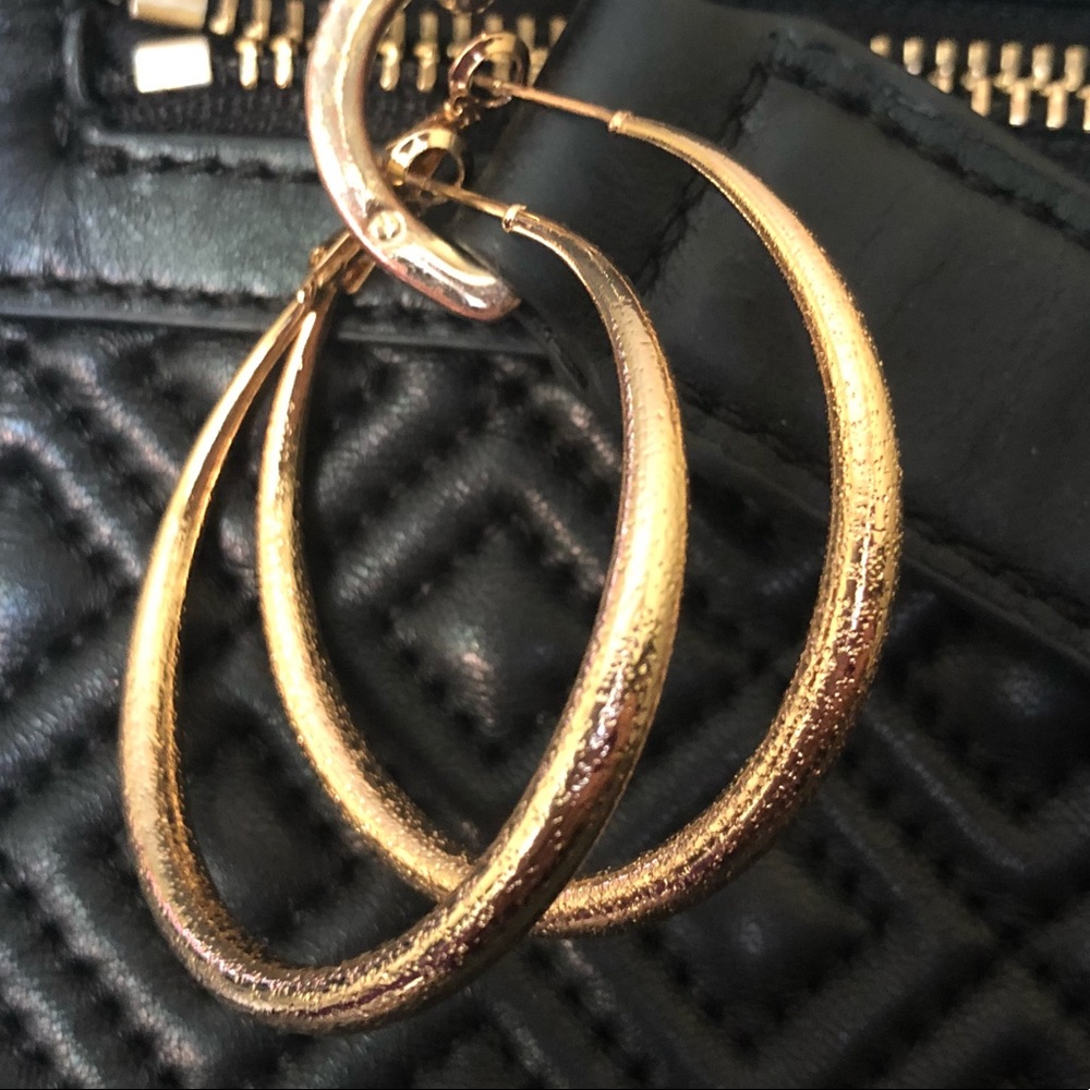 Beautiful hoop earrings